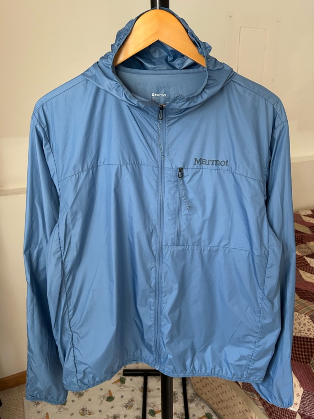 Marmot Superalloy Bio Wind Lightweight Jacket Rain Windbreaker Women’s Medium